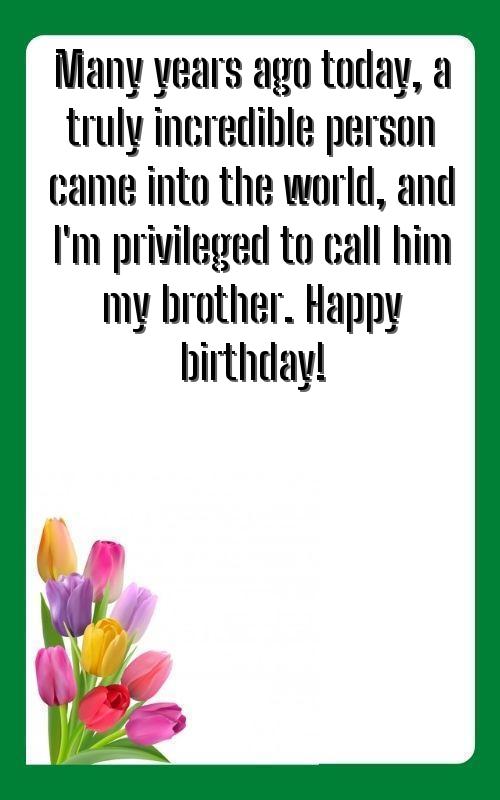happy birthday cousin brother quotes